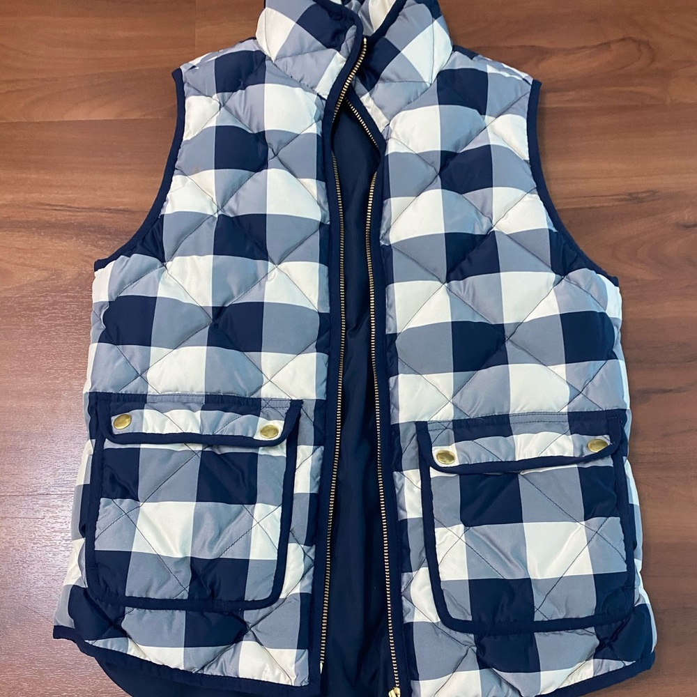 J Crew down vest
